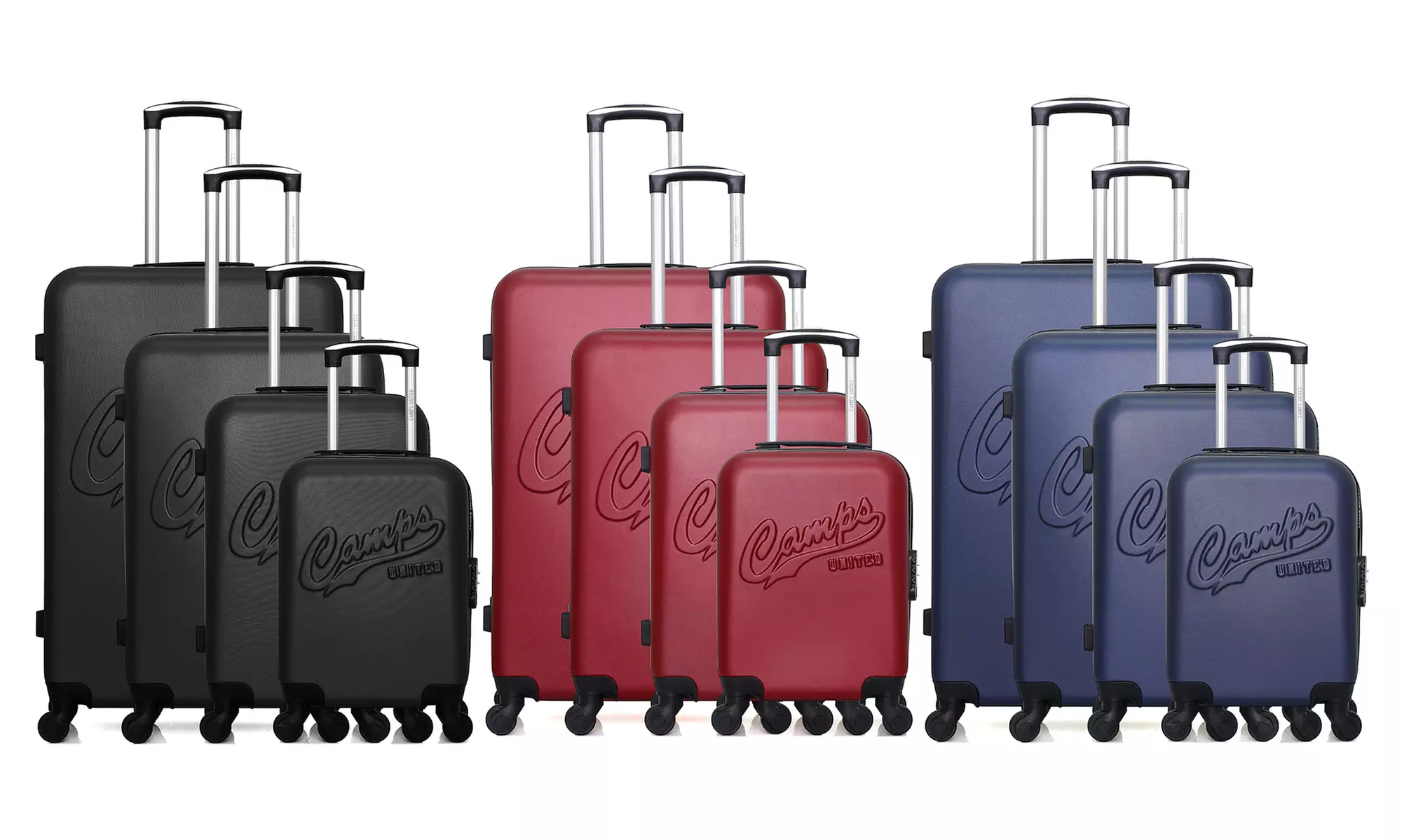 Juego de 4 maletas de viaje de diferentes tamaños, con envío gratuito - Primary Image