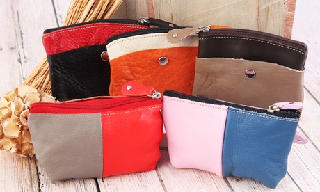 1 o 2 pochette in pelle Excellanc, disponibili in vari colori