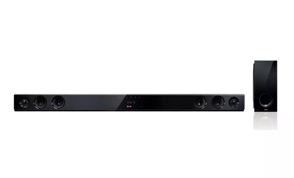 LG 2.1-Channel Bluetooth Sound Bar with Wireless Active Subwoofer (Refurbished) - Primary Image