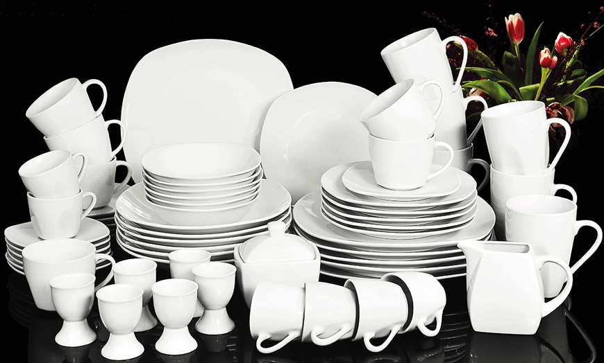 Image 1: 62-Piece Waterside Dinner Set
