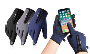 Windproof and Waterproof Touch Screen Thermal Gloves