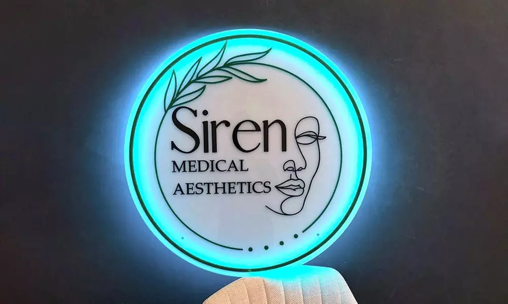 One or Two Custom Business Logo Neon Signs