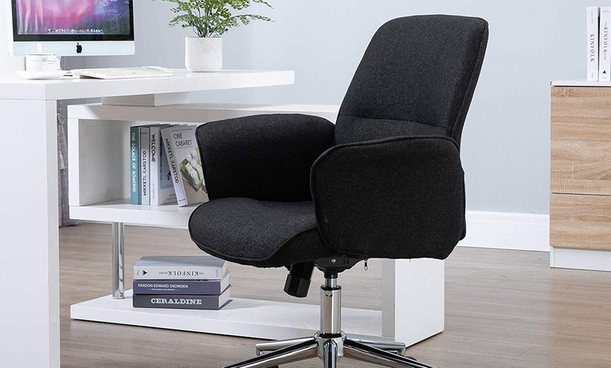 Image 10: HomCom Vinsetto Office Chair