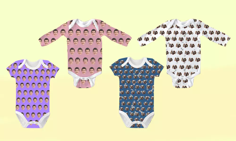 One or Two Custom Baby Jumpsuits from Justyling