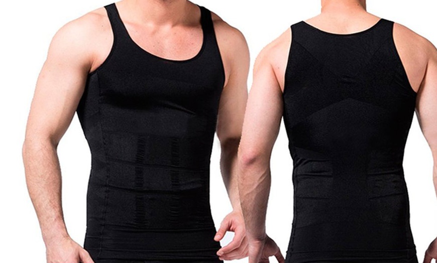 Image 2: Men's Shapewear Vest