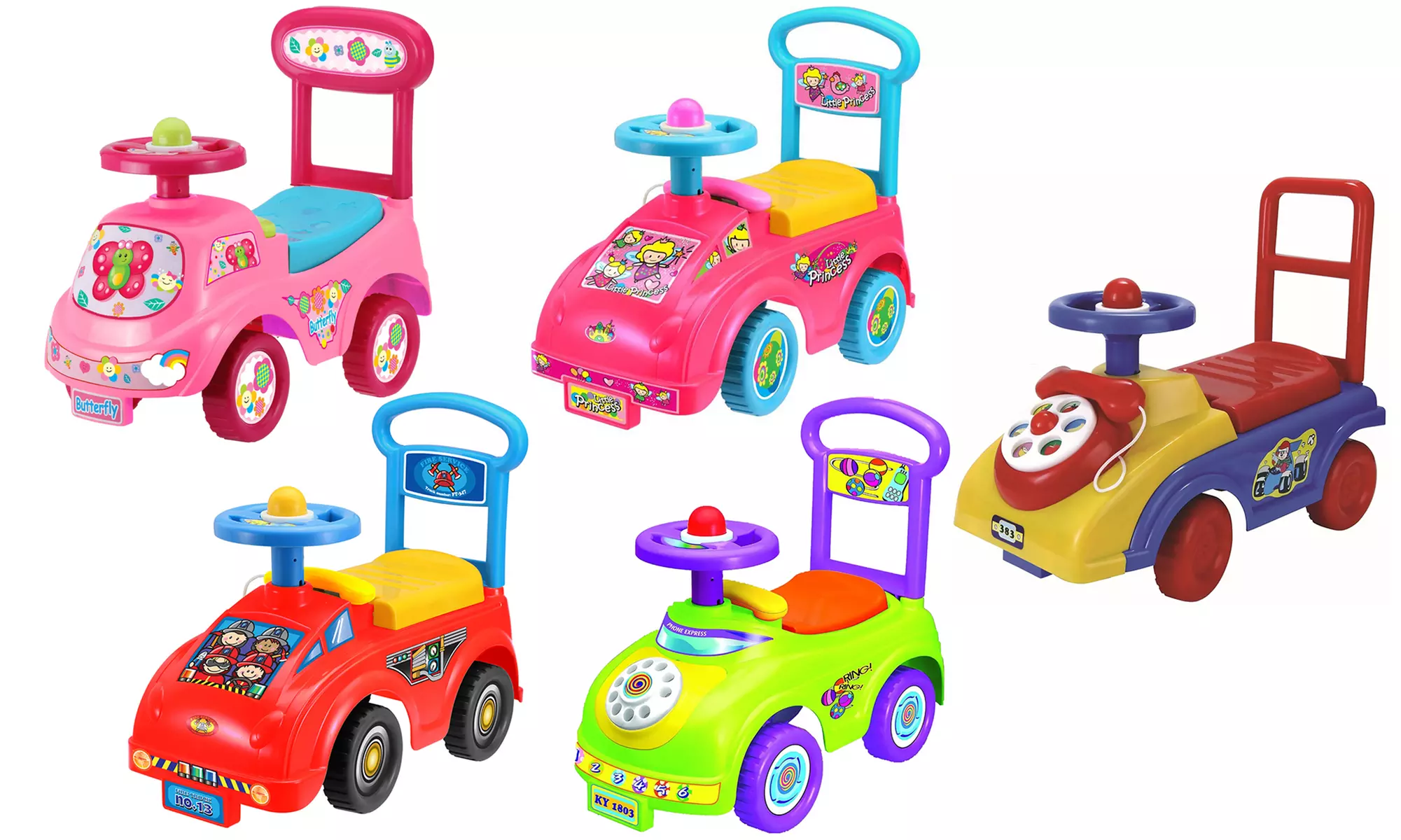 Macchina gioco a spinta AllKindaThings, disponibile in 5 modelli - Primary Image