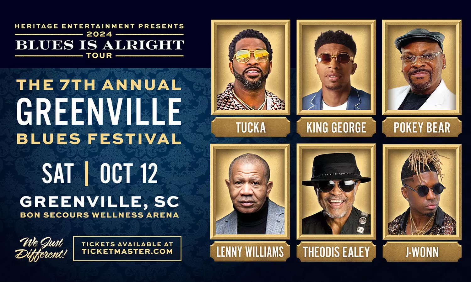 The 7th Annual Greenville Blues Festival in Greenville Groupon