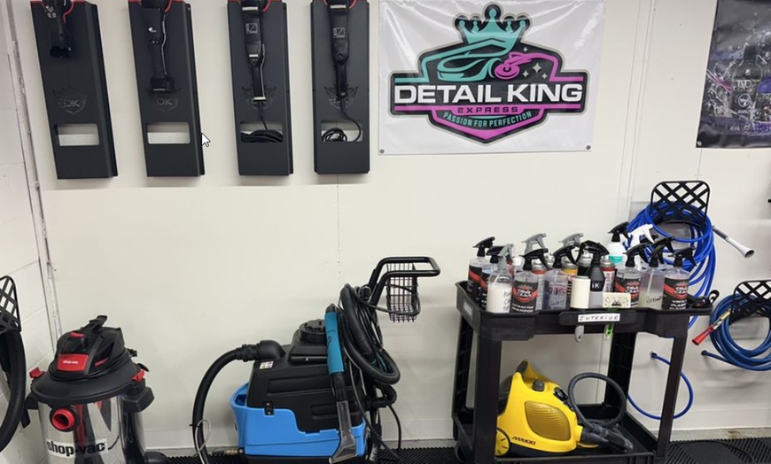 Image 7: Detail Hand Car Wash, Vacuum + Poly Seal- Small/Mid-Size Sedans/SUV's