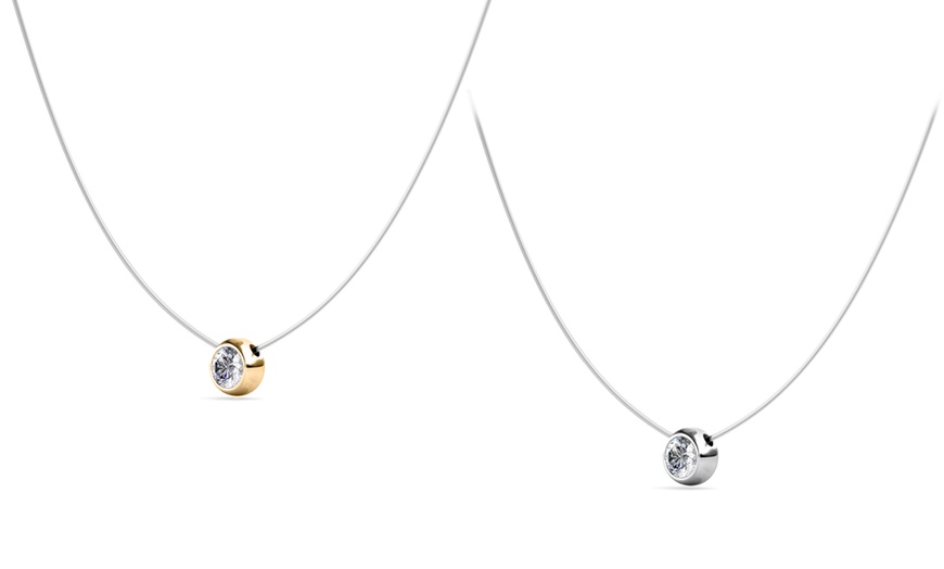 Image 9: Collier de lune avec cristal
