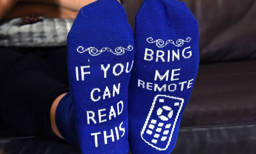 Image 3: Unisex Novelty Socks