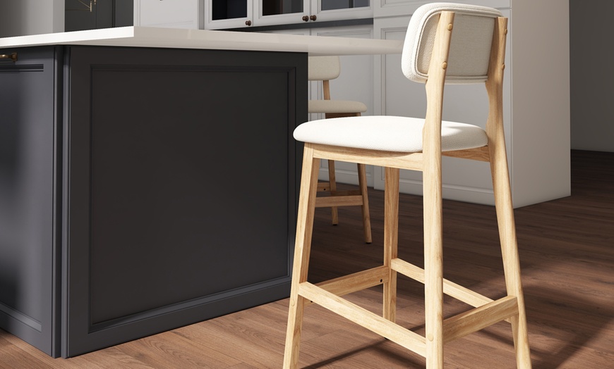 Image 4: Lot de 2 chaises de bar "Clyde" de Doosense 