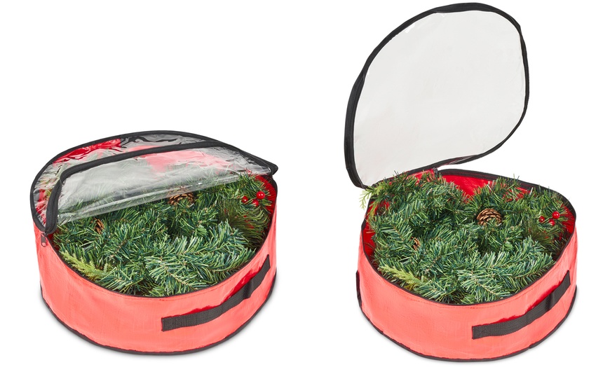 Image 7: Christmas Wreath Storage Bag