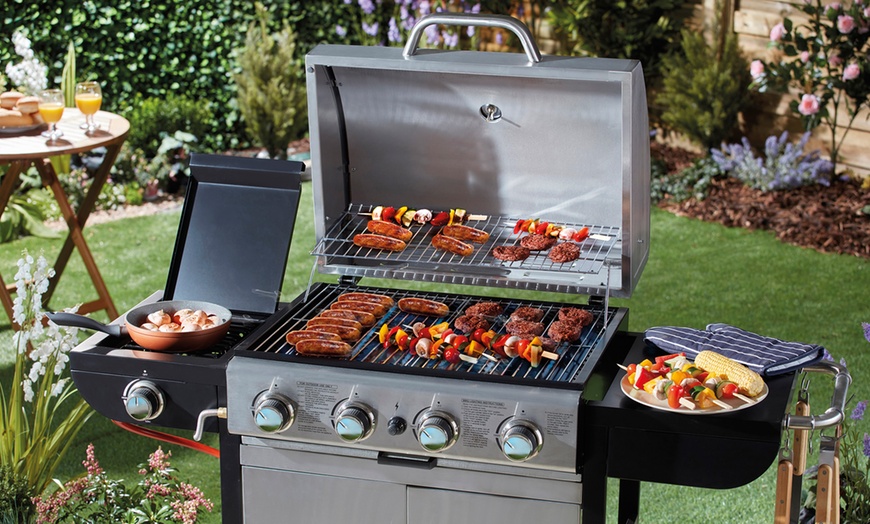 Image 3: Blaze Box Gas Burner BBQ