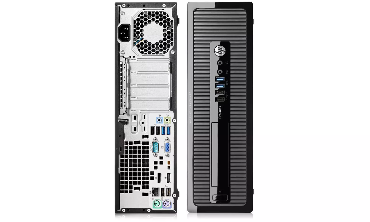 HP ProDesk 400 G1 PC 4 GB RAM, 500 GB HDD, Windows 10 Home refurbished, optional mit 19-Zoll-Bildschirm inkl. Versand - Second Medium