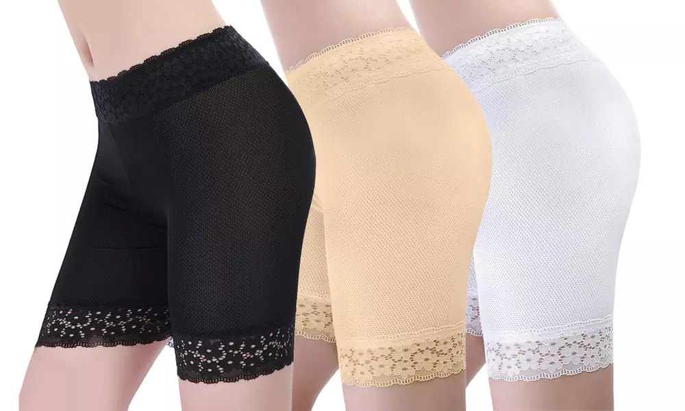 1 ou 2 shorts en dentelle anti-frottement