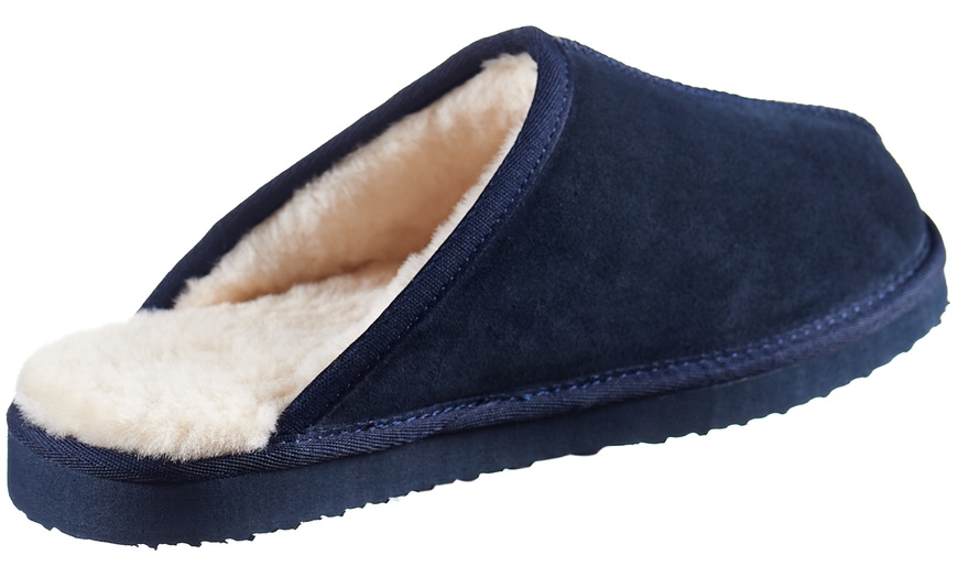 Image 14: Snow Paw Sheepskin Slippers