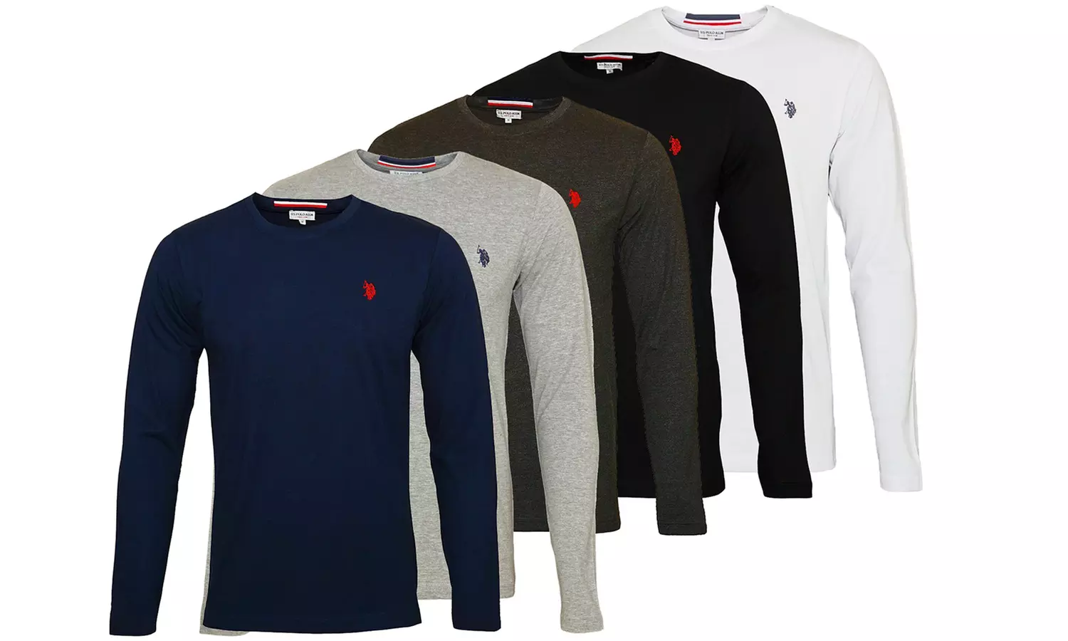 US Polo Assn Longsleeve aus Baumwolle in der Farbe und Größe nach Wahl - Primary Image