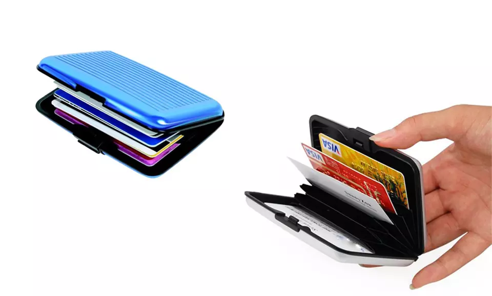 1 à 5 porte-cartes en aluminium ultra léger RFID - Primary Image