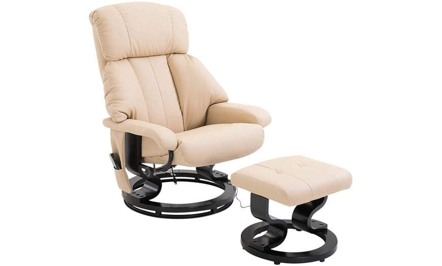 Image 10: Homcom Office Swivel Chair