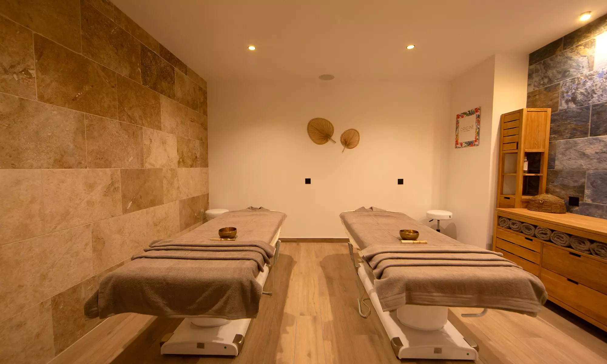 Accès spa en solo ou en duo chez Les Oliviers