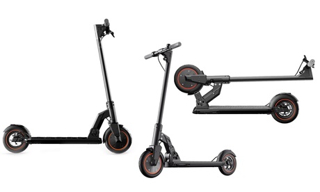 Monopattino elettrico UrbanGlide 85 XL con telaio in alluminio in colore nero