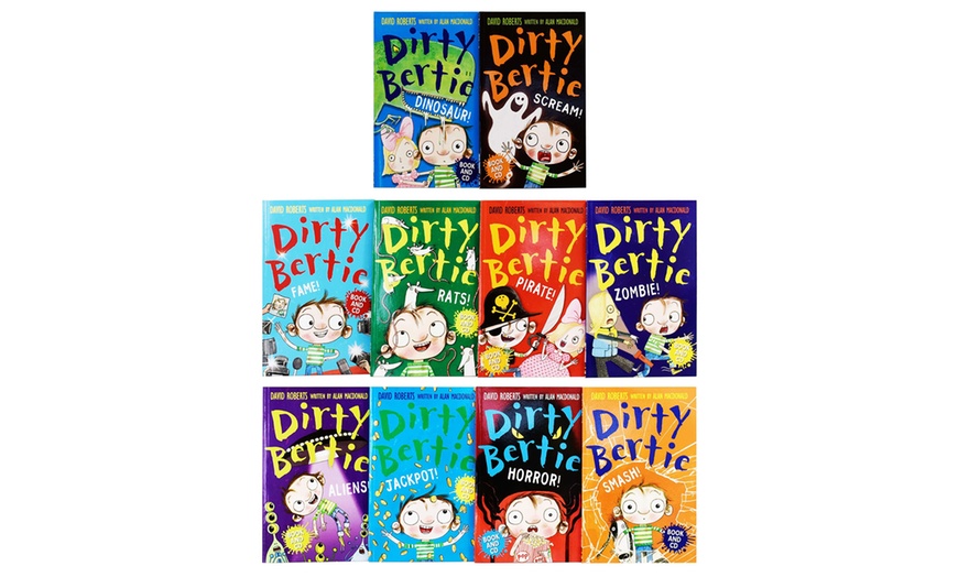 Image 3: Dirty Bertie 10-Book and CD Collection