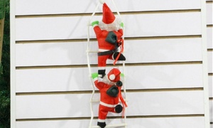 Climbing Santa Decoration