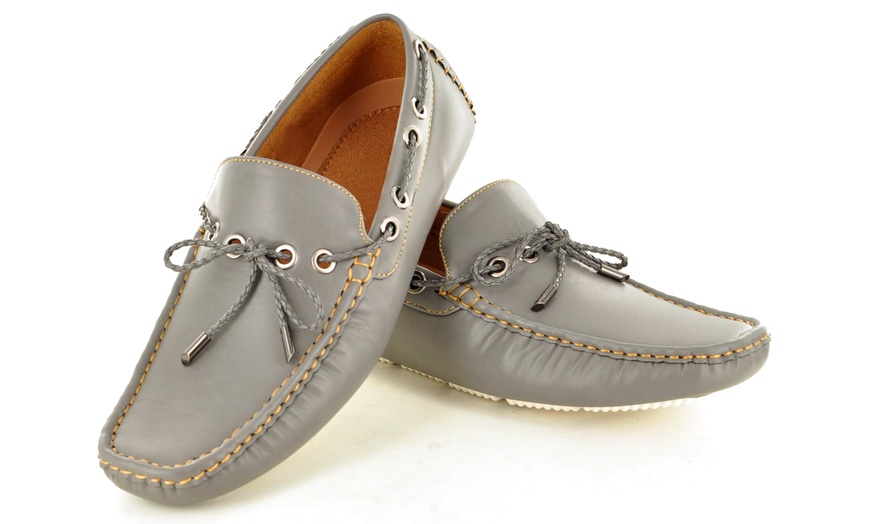 Image 34: Men's Lace-Up Loafers