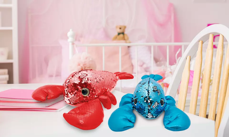 1 ou 2 peluche crabe magique à sequin - Second Medium