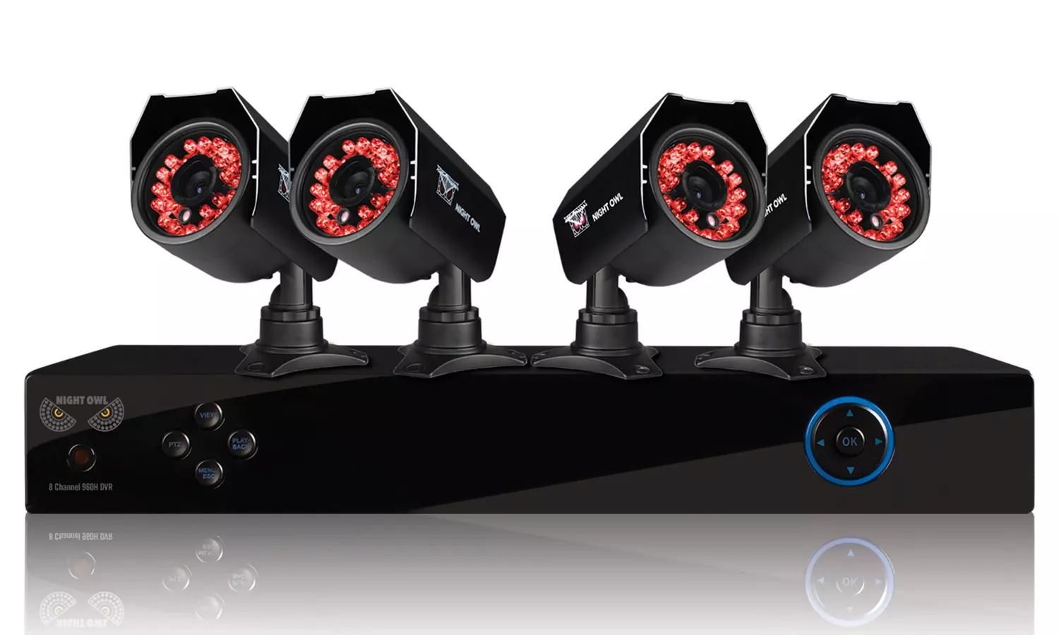 Night Owl 8-Channel 4-Camera Security System - Primary Image