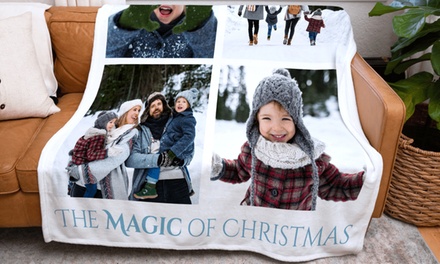 Medium Personalised Fleece Photo Blanket- Special 30 x 40