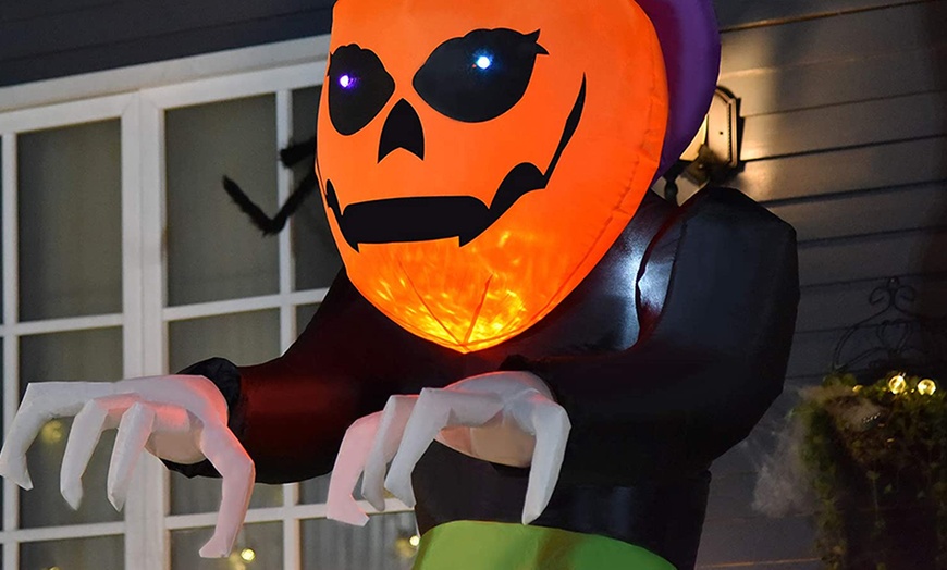 Image 26: HomCom Halloween Inflatable Decor
