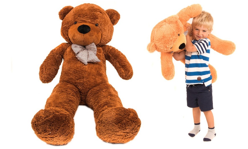 Image 5: Oversized Soft Teddy Bear