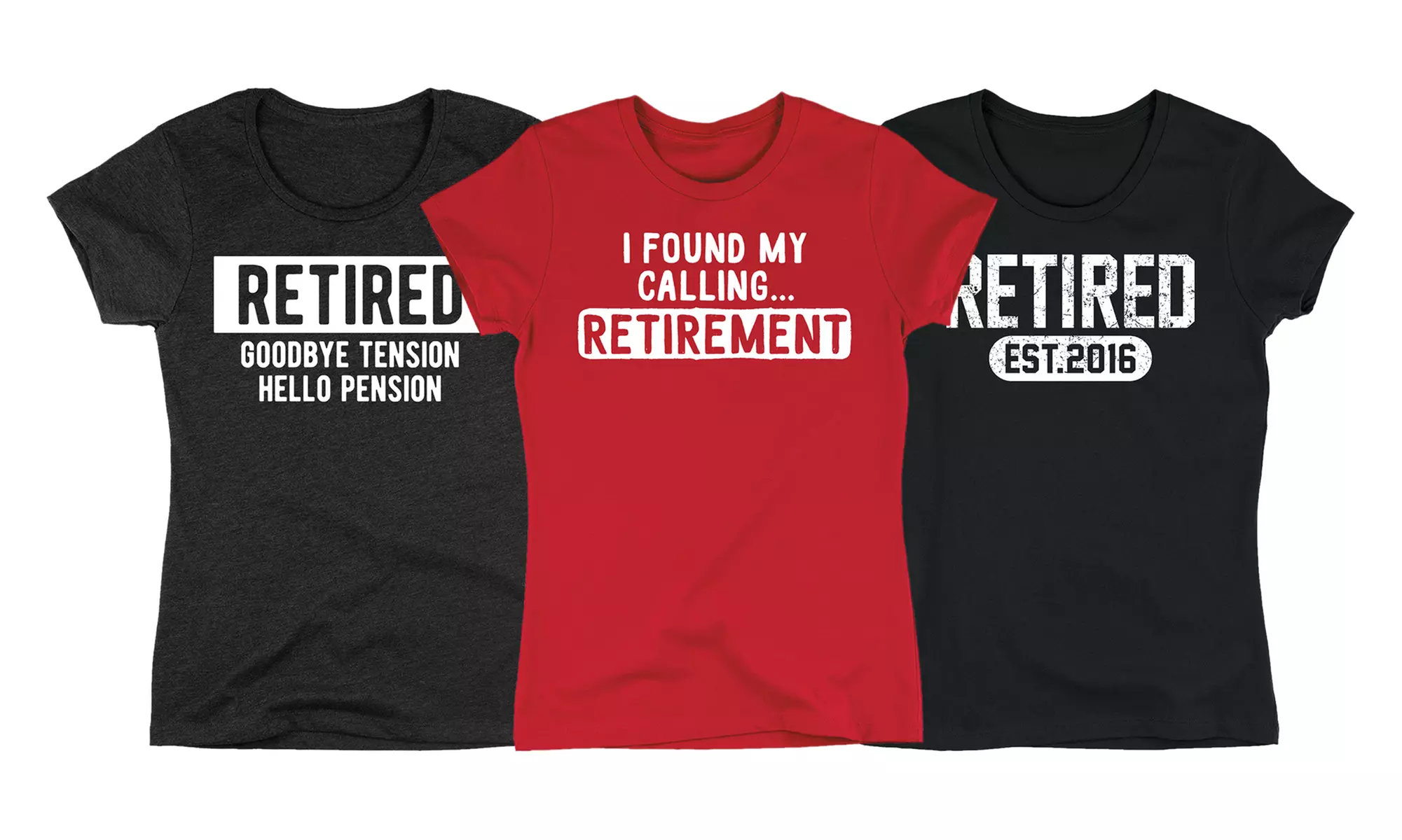 Women's Retirement T-Shirts - Primary Image