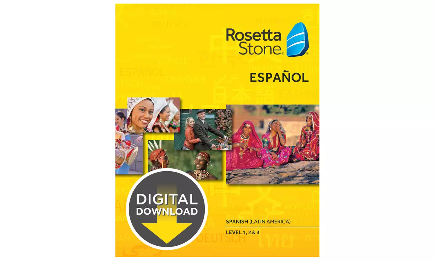 Rosetta Stone Level 1–3 Language Courses - Primary Image