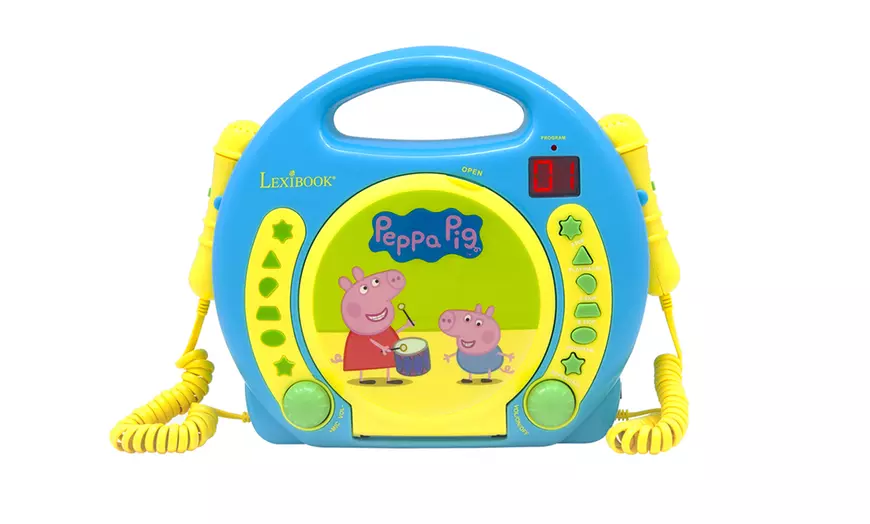 Image 1: Lecteur CD Peppa Pig avec micros