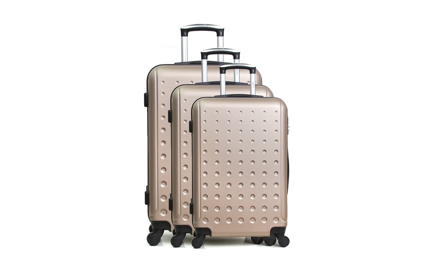 Image 11: Hero Three-Piece Luggage Set 