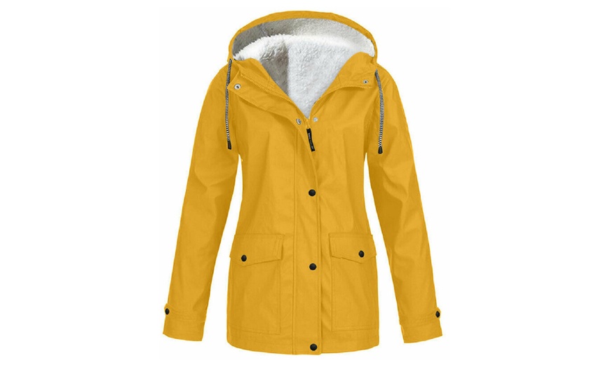 Image 7: Women's Fleece-Lined Raincoat