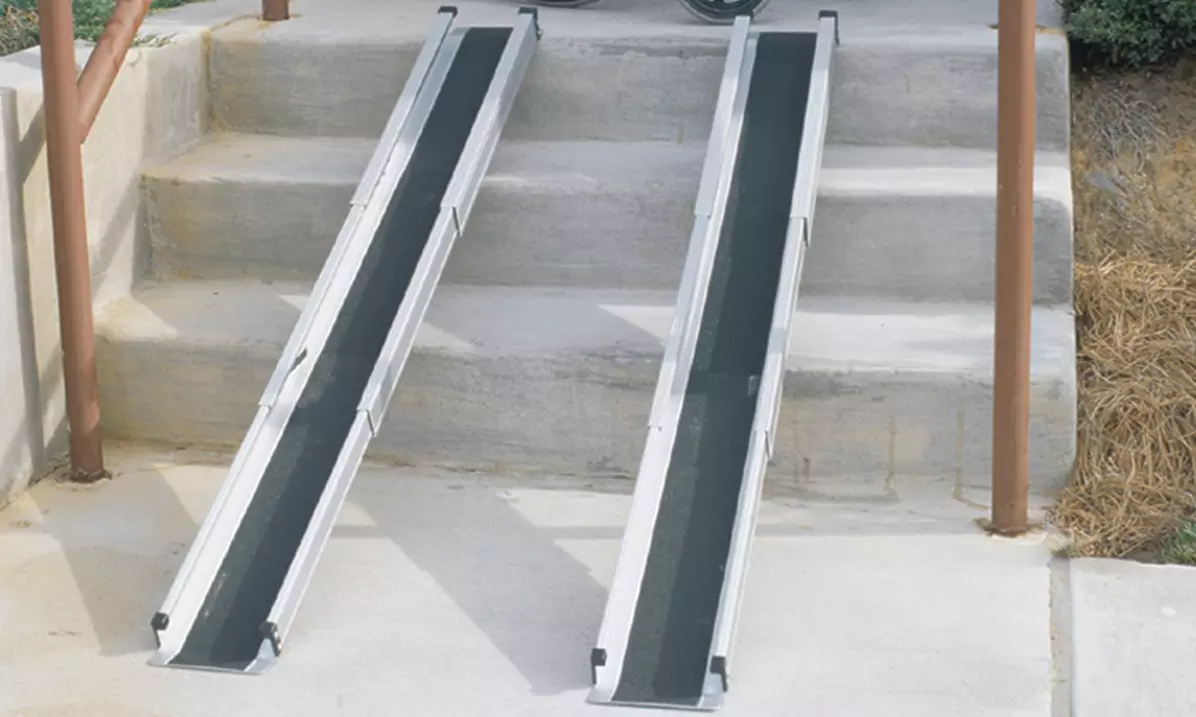 DMI Lightweight and Portable Wheelchair Ramp - Primary Image