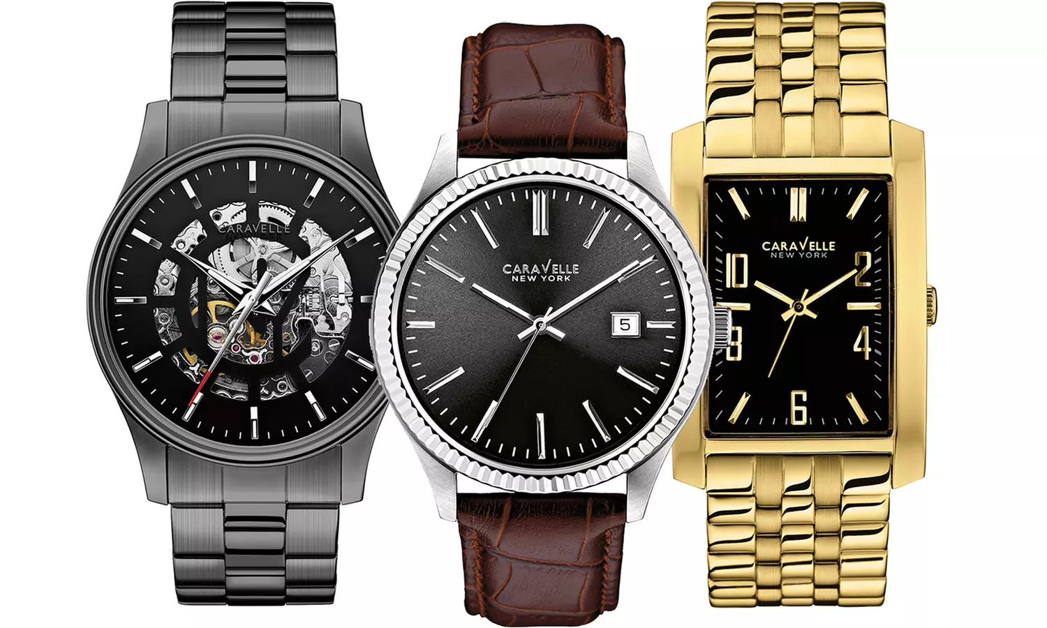Caravelle New York by Bulova Men's Dress Watches (Manufacturer Refurbished) - Primary Image