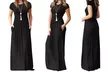 1 ou 2 robes maxi casual Empire pour femme - Second Medium