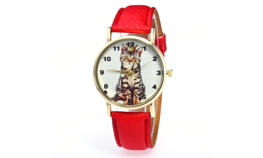 Image 3: Cute Cat Watch