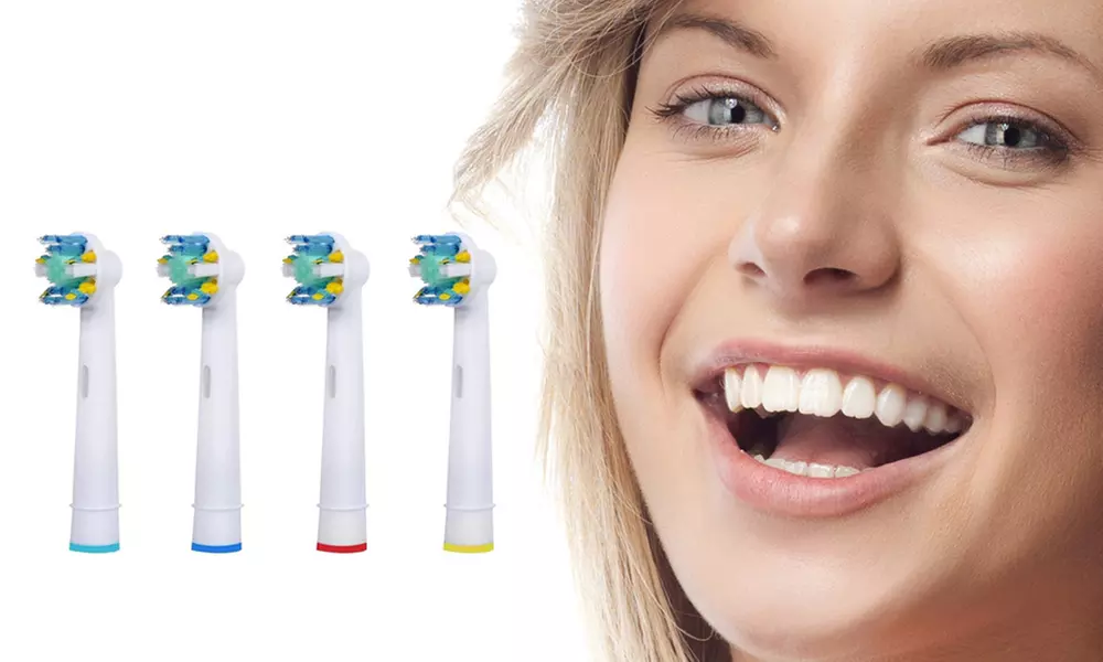 1 of 2 pakken van 4 Glamza opzetborstels