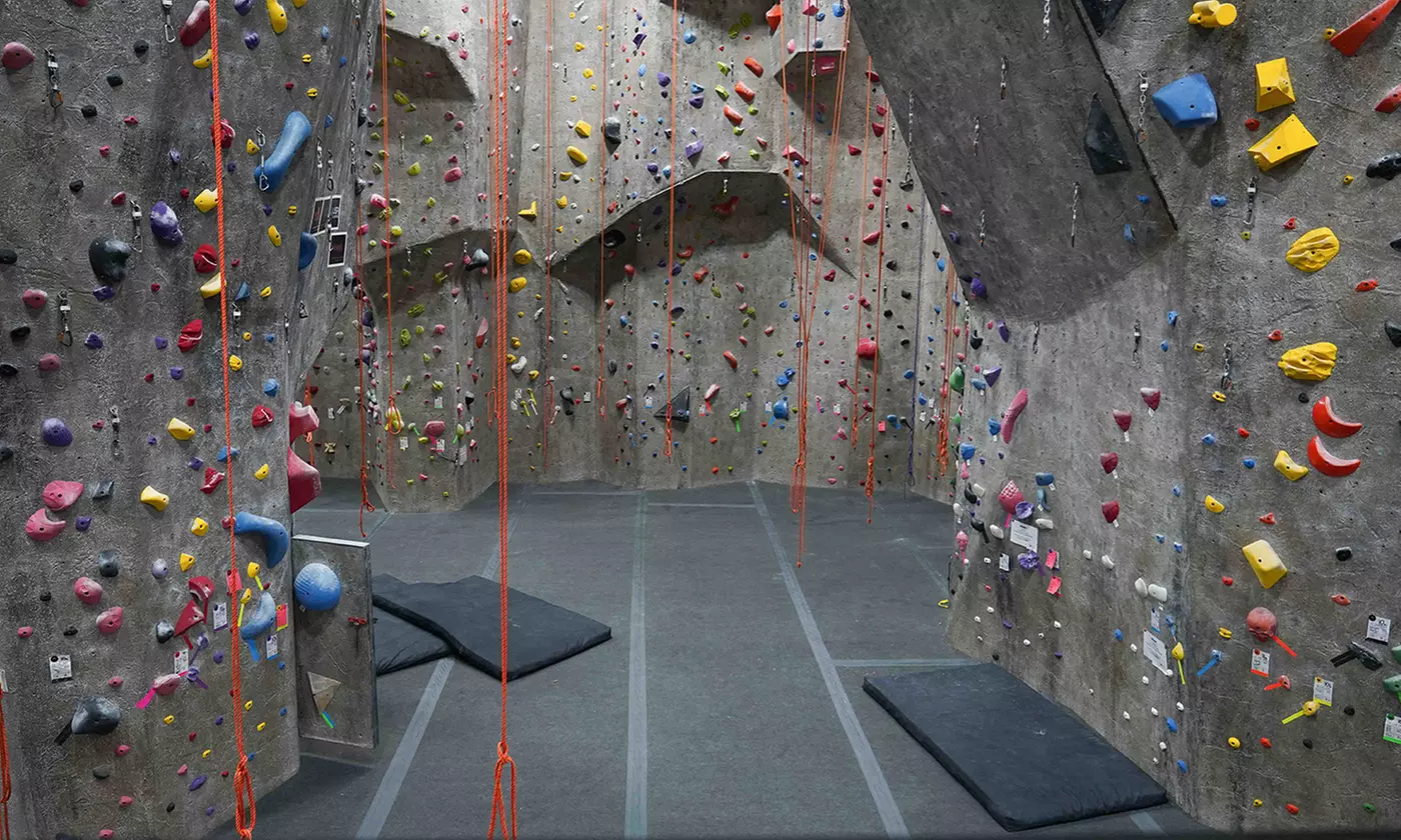One-Hour: Indoor Climbing for Friends & Families for Up To 2/5 People (Up to 34% Off) at The Rock Club