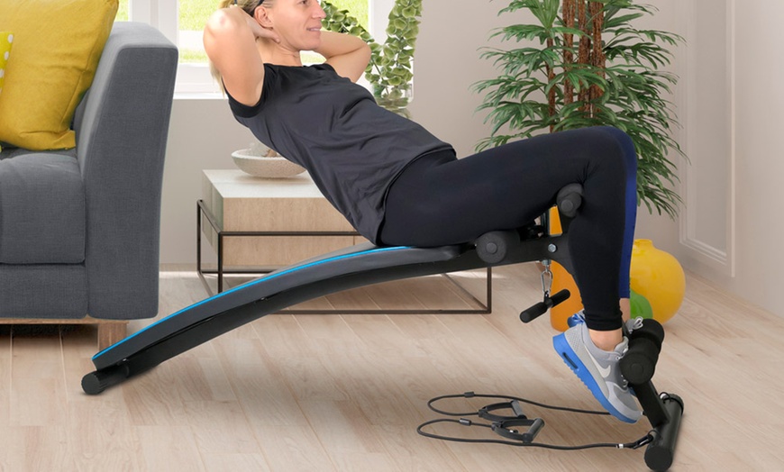 Image 6: Equipements de fitness Sparraw : machine squats, banc, vélo, rameur