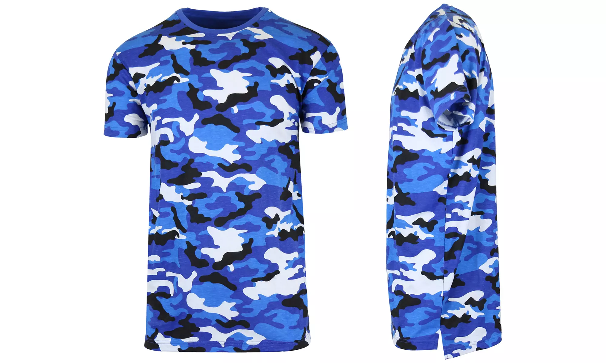 Galaxy By Harvic Men's Short Sleeve Crew Neck Camo Printed Tee (S-2XL) - Image 4