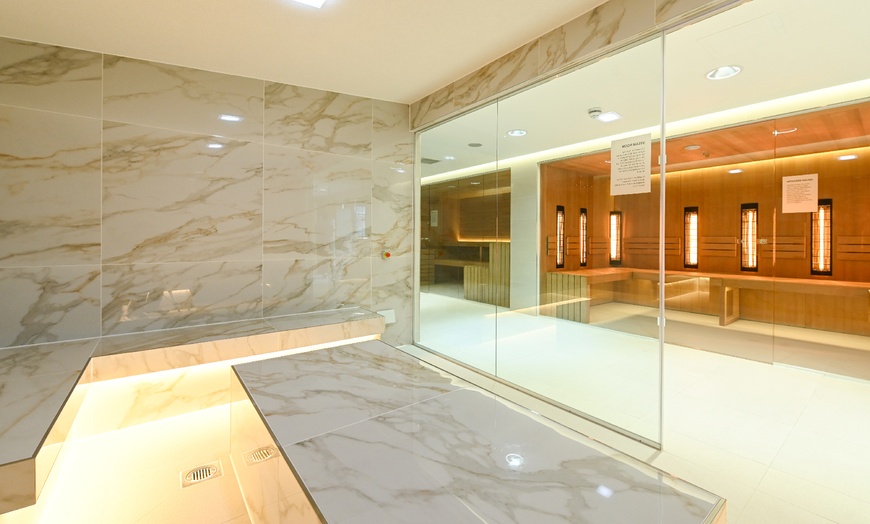 Image 1: Morning Spa with Breakfast or Lunch & 2 Treatments for One or Two