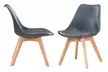 Lot de 2 ou 4 chaises design scandinave - Second Medium