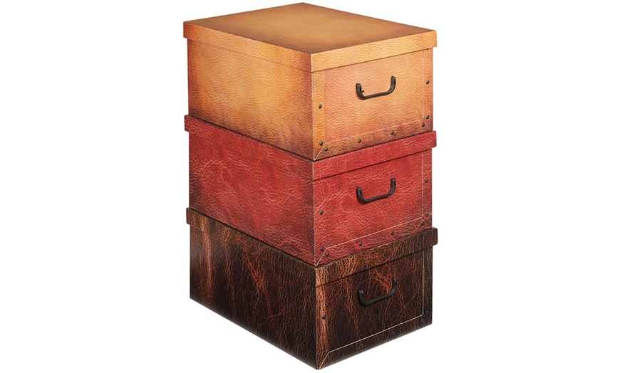 Image 11: Set of Three Storage Boxes