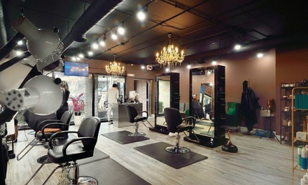 Partial-Head Tape-In Extensions with Trim and Style - Chateau D'Elegance Hair Salon